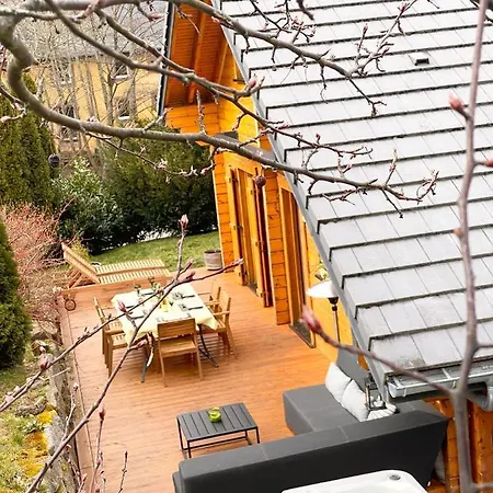 Chalet Finlandais Avec Jacuzzi * Orbey