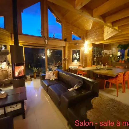 Chalet Chalet Finlandais Avec Jacuzzi