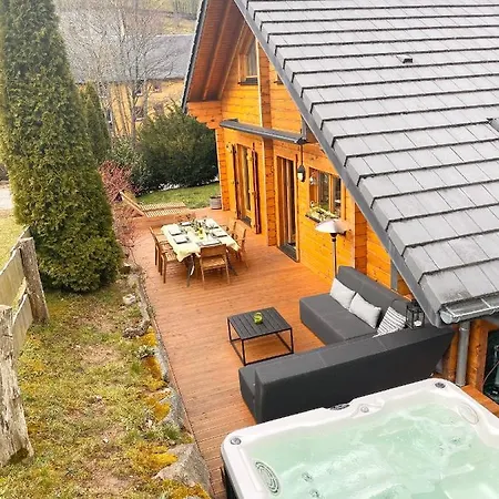 Chalet Chalet Finlandais Avec Jacuzzi