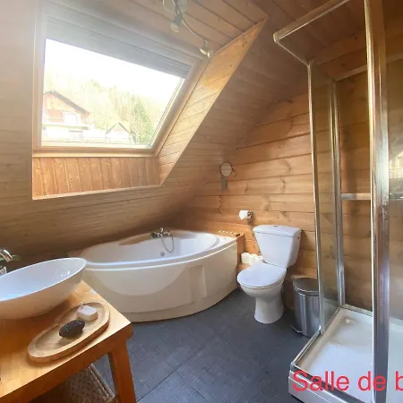 Chalet Finlandais Avec Jacuzzi Chalet
