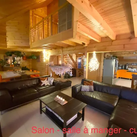 Chalet Chalet Finlandais Avec Jacuzzi